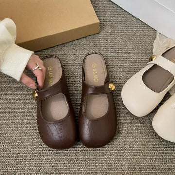 Xajzpa Shoes Woman's Slippers Cover Toe Slides 2025 Soft Mary Janes  Shoes Women Female Slippers Slides Cover Toe Soft 2025 Mary